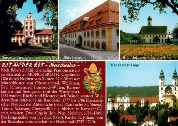 Rot Rot Klosteranlage St. Johan Ükomonie