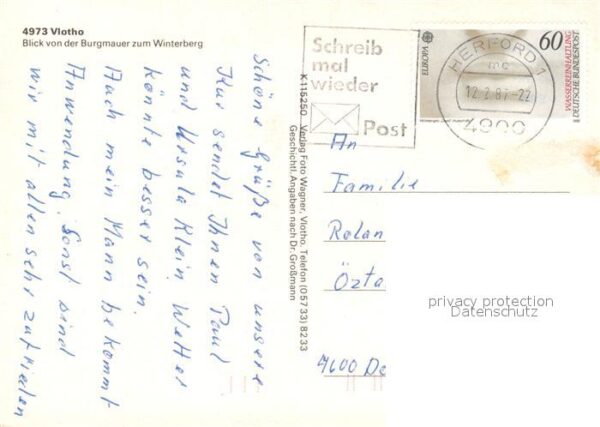 Vlotho Burgmauer Winterberg – Bild 2