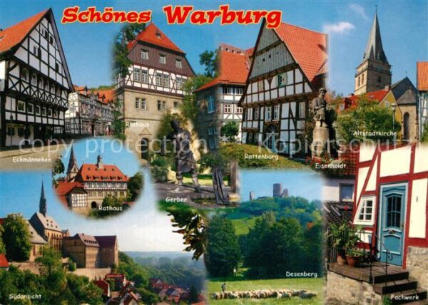Warburg Westfalen Rathaus Rattenburg Desenberg