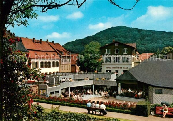 Lindenfels Odenwald Hotel Hessisches Haus Kurkonzert Kurgar