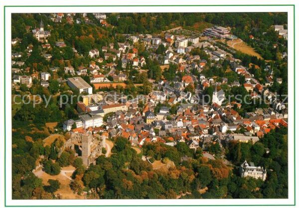 Koenigstein Taunus Burgruine Heilklimatischer Höhenluftkur