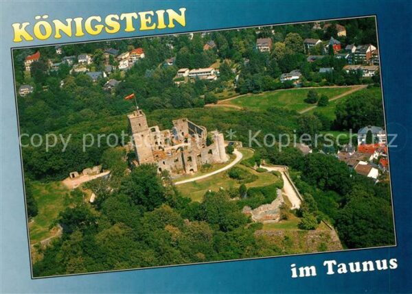 Koenigstein Taunus Burgruine Heilklimatischer Höhenluftkur