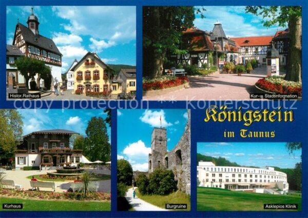 Koenigstein Taunus Historisches Rathaus Fachwerk Informati