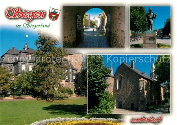 Siegen Westfalen Schloss Denkmal Kirche