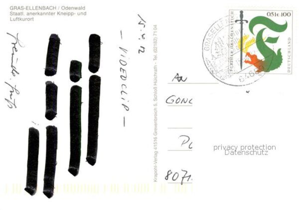 Grasellenbach Teilansichten Kurort im Odenwald Nibelu – Bild 2