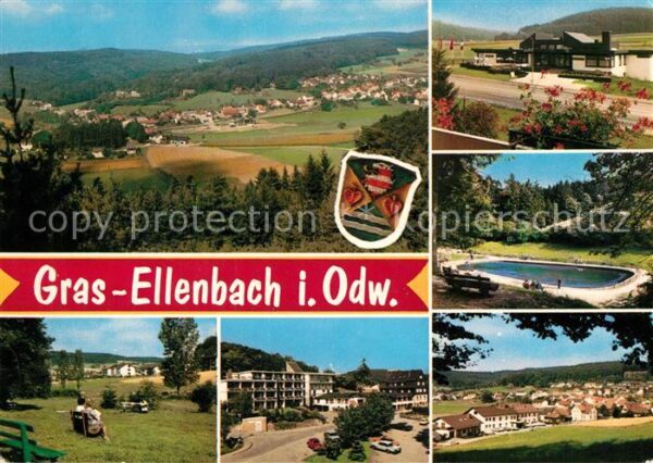 Grasellenbach Panorama Kneippkurort Odenwald Nibelung
