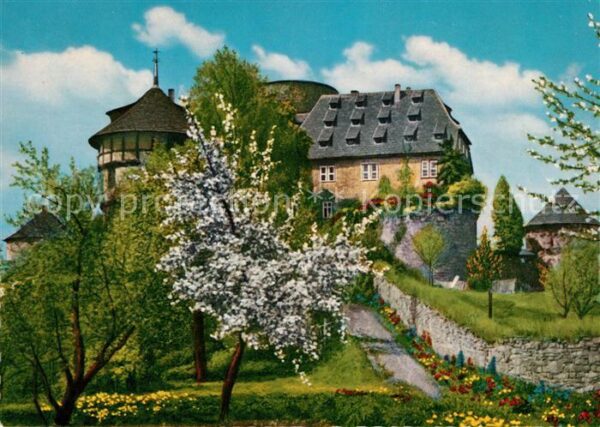 Trendelburg Burghotel Baumblüte Rheinhardswald