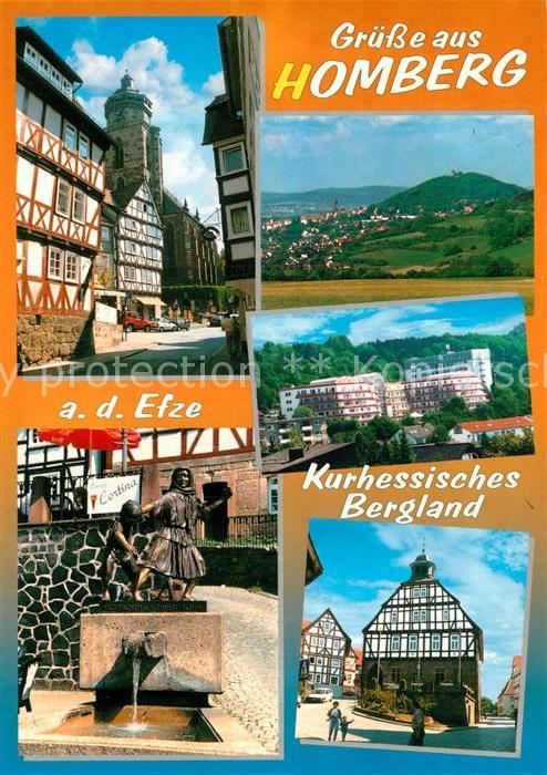 Homberg Efze Panorama Kurhessisches Bergland Altstad