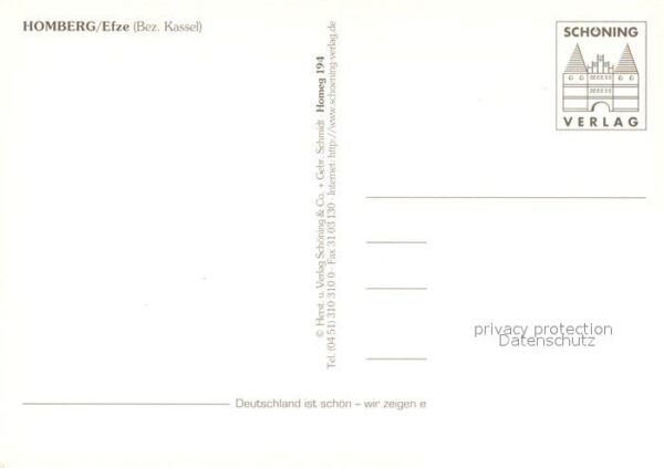 Homberg Efze Panorama Kurhessisches Bergland Altstad – Bild 2