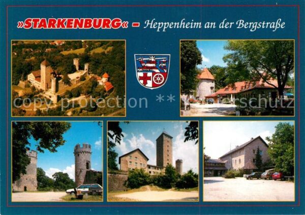 Heppenheim Bergstrasse Starkenburg Berggaststätte Fliegeraufna