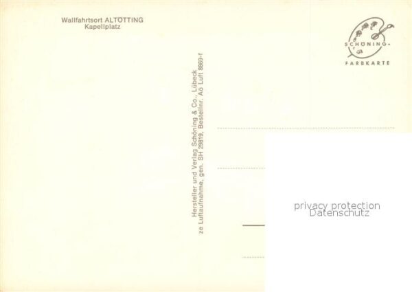 Altoetting Kapellplatz Fliegeraufnahme – Bild 2