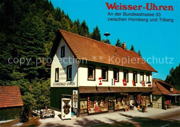 Triberg Schwarzwald Weisser Uhren Spezialgeschäft für Kucku