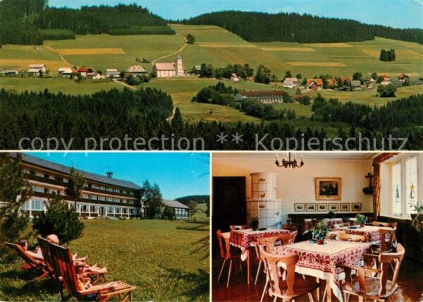 Breitnau BASF Erholungsheim Landschaftspanorama