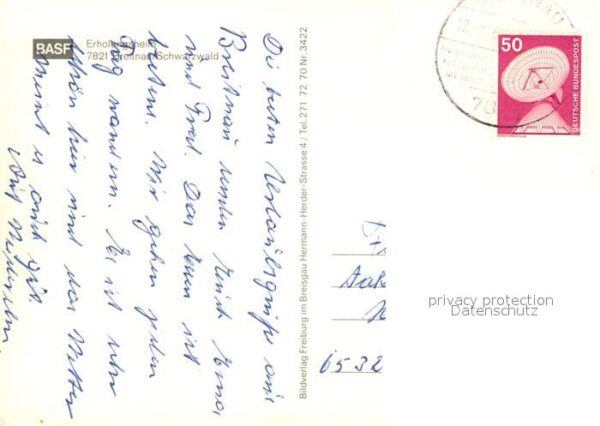 Breitnau BASF Erholungsheim Landschaftspanorama – Bild 2