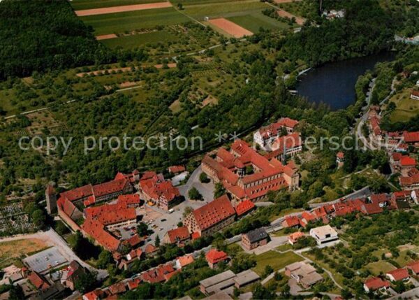Maulbronn Klosteranlage von Südwesten Fliegeraufn