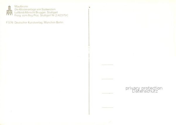 Maulbronn Klosteranlage von Südwesten Fliegeraufn – Bild 2