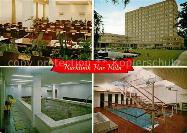 Bad Neuenahr-Ahrweiler Kurklinik Kurköln Kuranwendungen Hallen