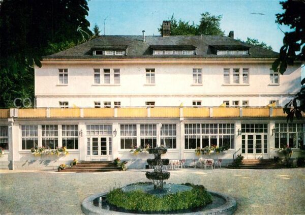 Bad Ems Eisenbahner Erholungsheim Haus Lindenba
