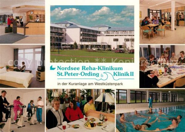 St Peter-Ording Nordsee Reha Klinikum Klinik II Kuranla