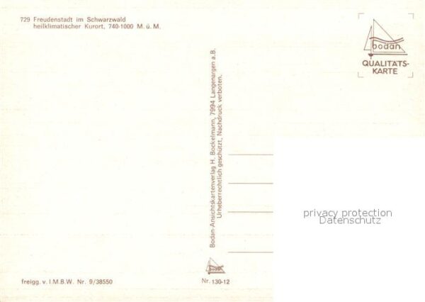 Freudenstadt Heilklimatischer Kurort im Schwarzwald – Bild 2