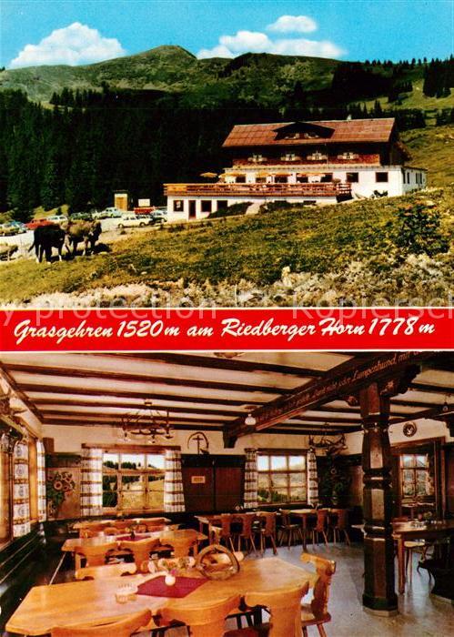 Obermaiselstein Berghütte Berggaststätte Grasgehren am