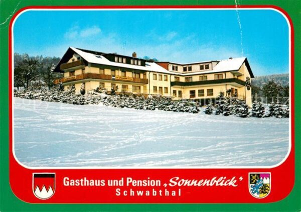 Schwabthal Gasthaus Pension Sonnenblick Winterland