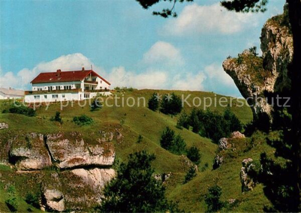 Pottenstein Oberfranken Terrassencafe Pension Schrottenberg Frä