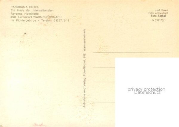 Warmensteinach Panorama Hotel Ravenna Hotelkette Ficht – Bild 2