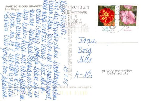 Granitz Ruegen Jagdschloss Fliegeraufnahme – Bild 2