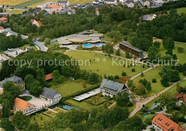 Bad Sassendorf Kurzentrum Fliegeraufnahme