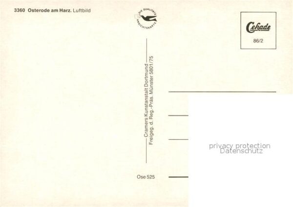 Osterode Harz Fliegeraufnahme – Bild 2