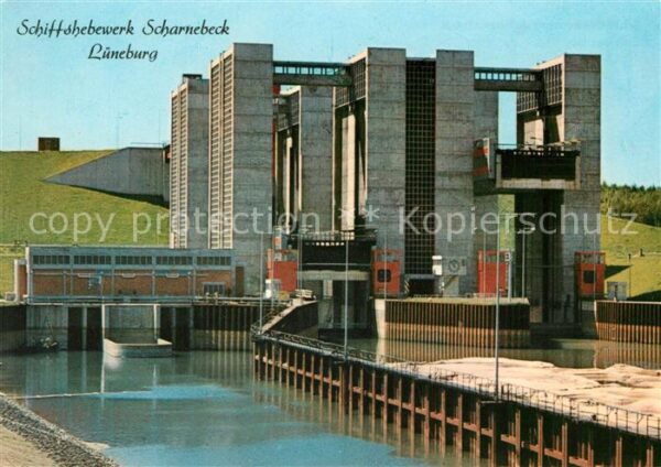 Scharnebeck Lueneburg Schiffshebewerk Bauwerk