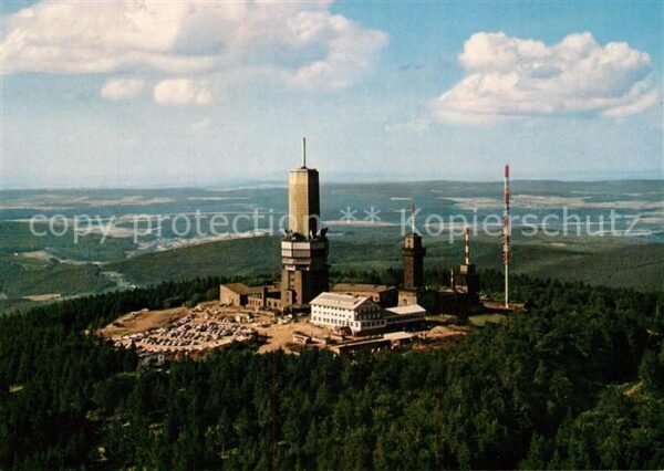 Grosser Feldberg Taunus Fernsehturm Fernmeldeturm UKW Sender Be