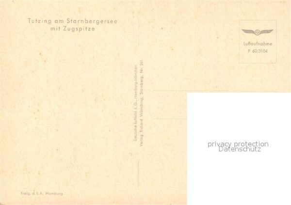 Tutzing Starnbergersee Zugspitze Alpenpanorama – Bild 2