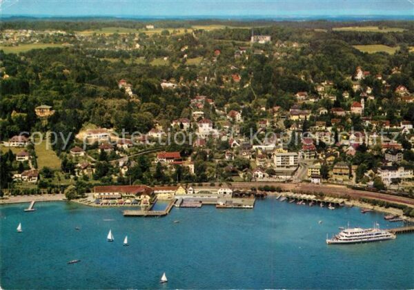 Starnberg Starnberger See mit Söcking Fliegeraufn
