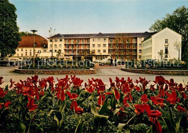 Bad Kreuznach Neue Rheumaklinik Tulpenbeet