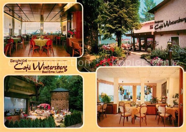 Bad Ems Berghotel Cafe Wintersberg am Römerturm