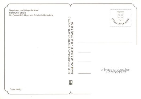 Neuzelle Wegekreuz Kriegerdenkmal Florian Stift – Bild 2