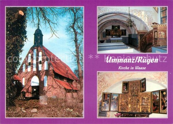 Ummanz Kirche in Waase