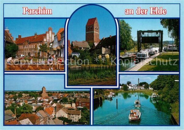 Parchim Kirchtürme Sankt Marien und Sankt Georg