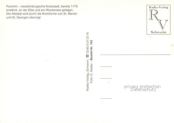 Parchim Kirchtürme Sankt Marien und Sankt Georg – Bild 2