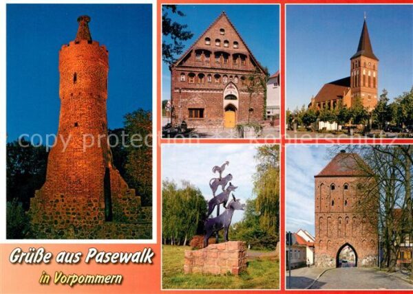 Pasewalk Mecklenburg Vorpommern Kiek in de Mark Marienkirche Spiritus H