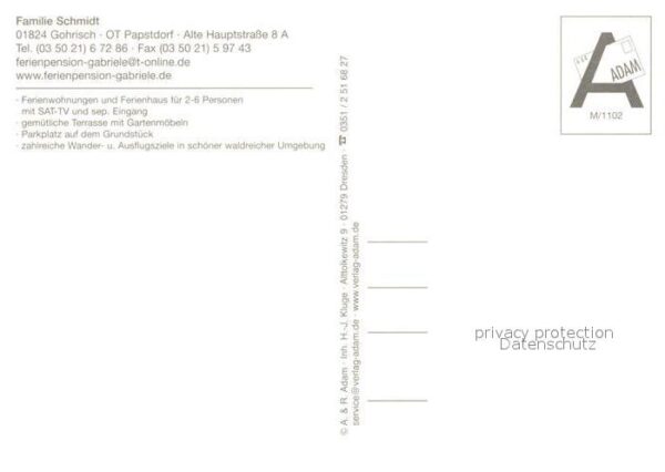 Papstdorf Pension Ferienhaus Panorama – Bild 2