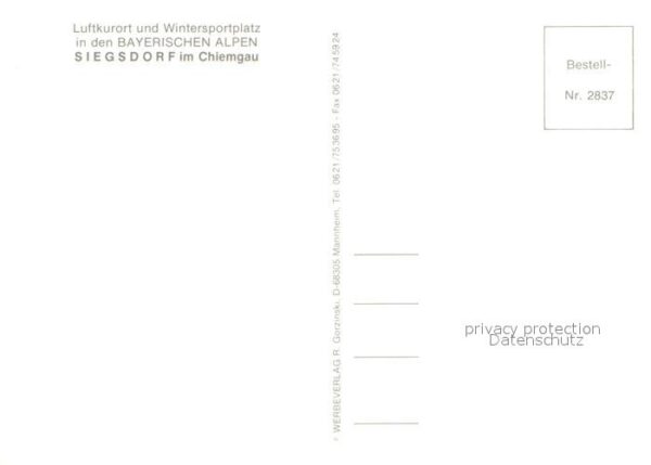 Siegsdorf Hoeslwang Kirche Ortsansicht – Bild 2