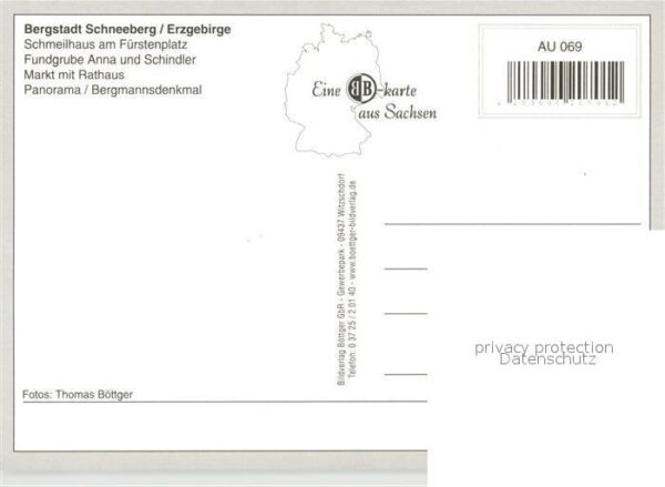 Schneeberg Erzgebirge Schmeilhaus Fürstenplatz Fundgrube Anna – Bild 2