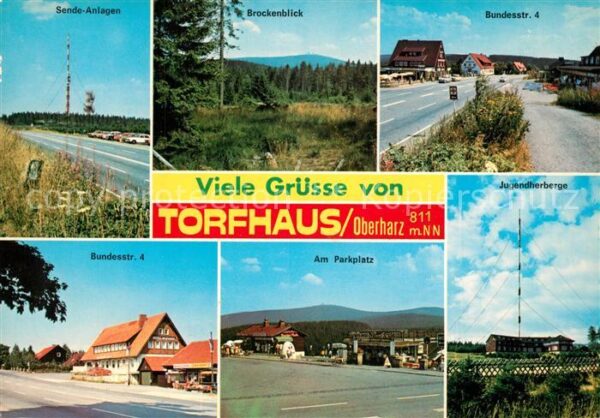 Torfhaus Harz Jugendherberge Brockenblick Sendeanlage