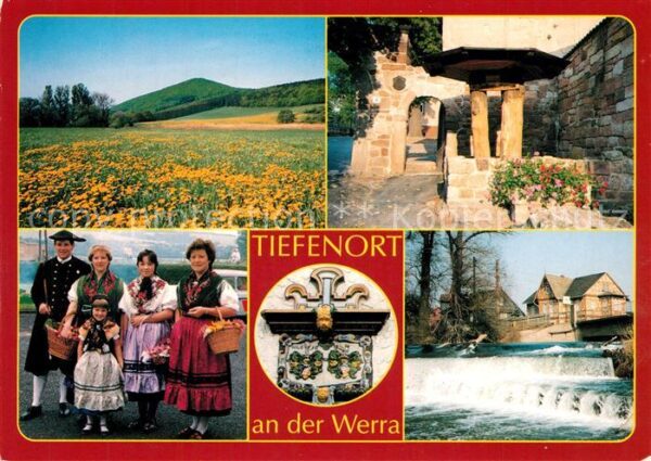 Tiefenort Trachten Flusswehr Amtshaus