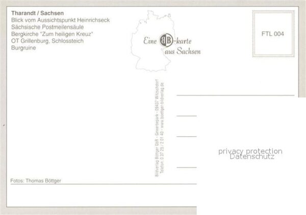 Tharandt Sächsische Postmeilensäule Bergkirche Z – Bild 2