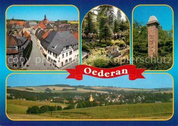 Oederan Kleine Kirchgasse Klein Erzgebirge Post