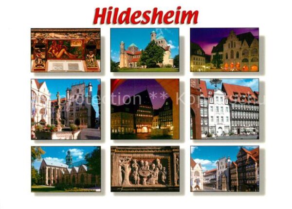 Hildesheim Tempelhaus Mariendom Wedekindhaus Sankt